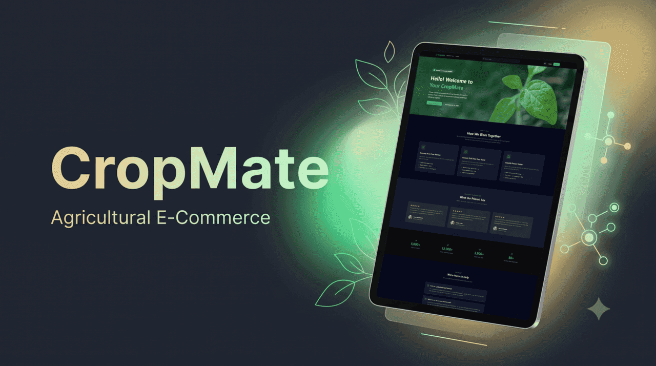 Image of CropMate — Agricultural E-Commerce