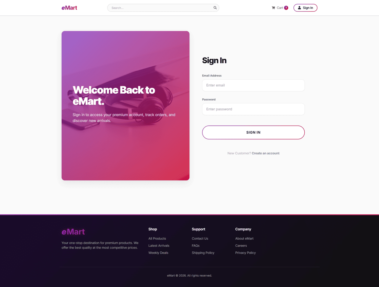 Login Page