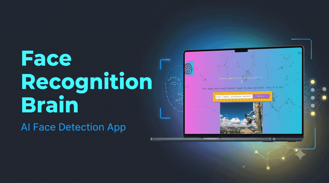Image of Face Recognition Brain