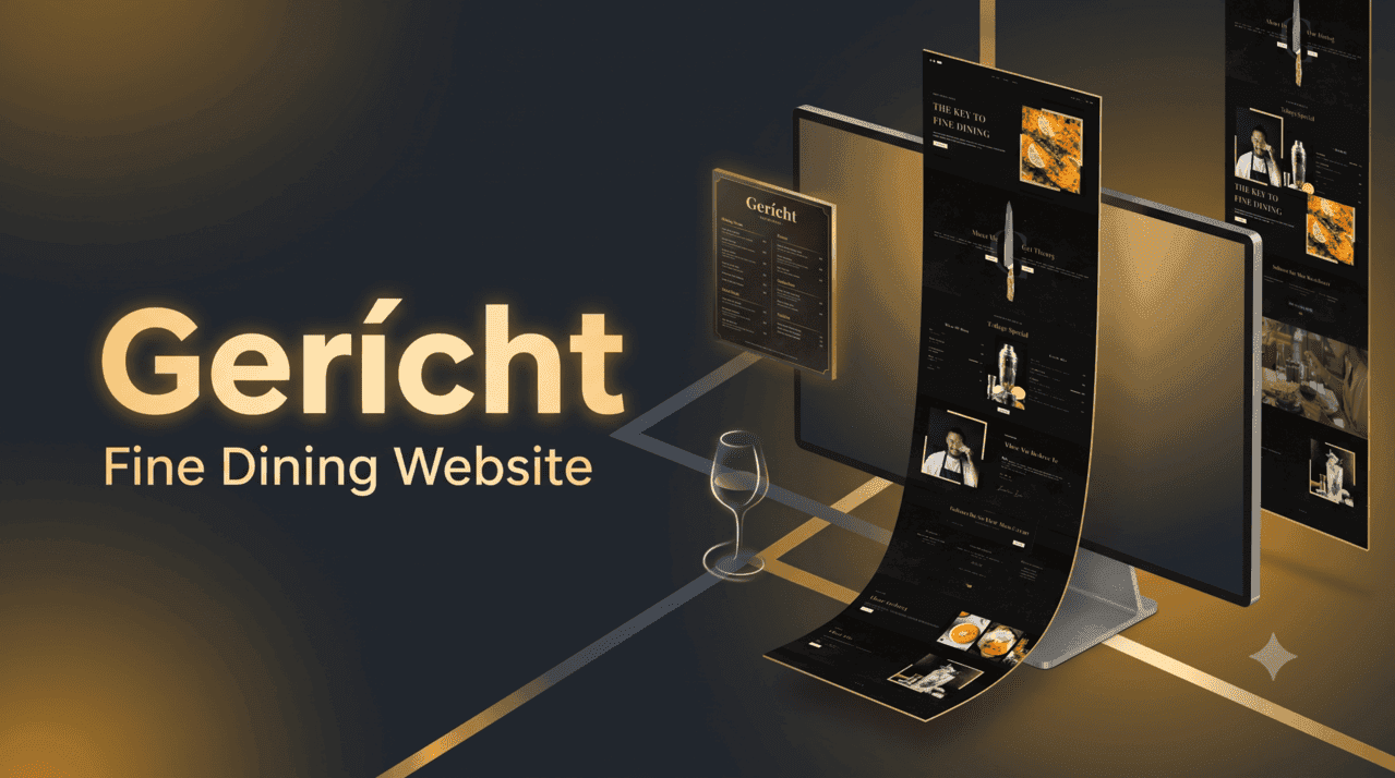 Image of Gericht — Restaurant Website