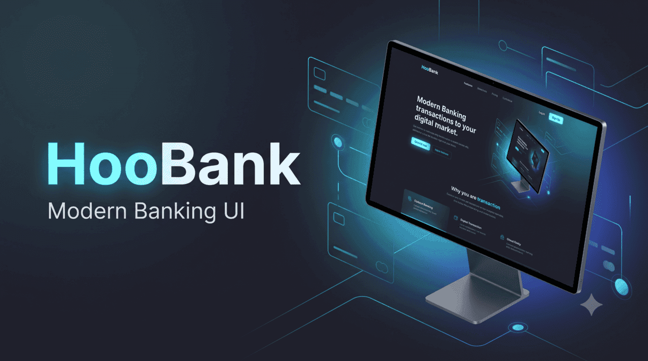 Image of HooBank — Modern Banking UI