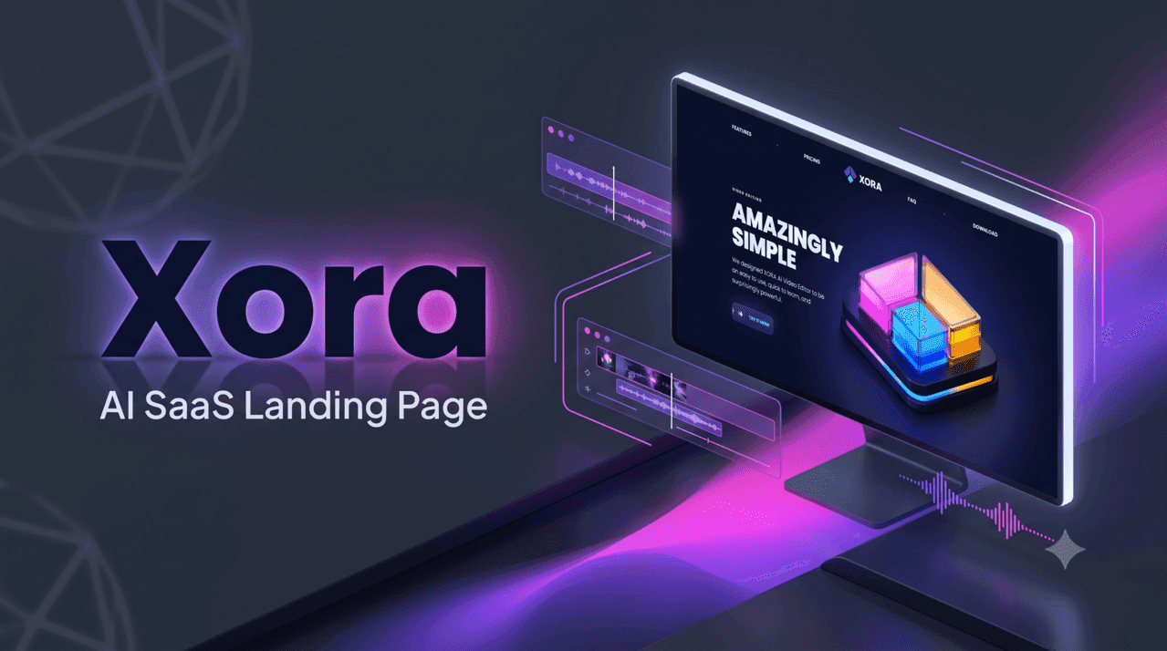 Image of Xora — AI SaaS Landing Page